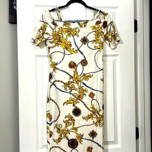 Super cute chain design cocktail dress